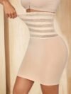 High-Waisted Tummy Control Hip-Hugging Bodycon Skirt with Sexy Cutout Design