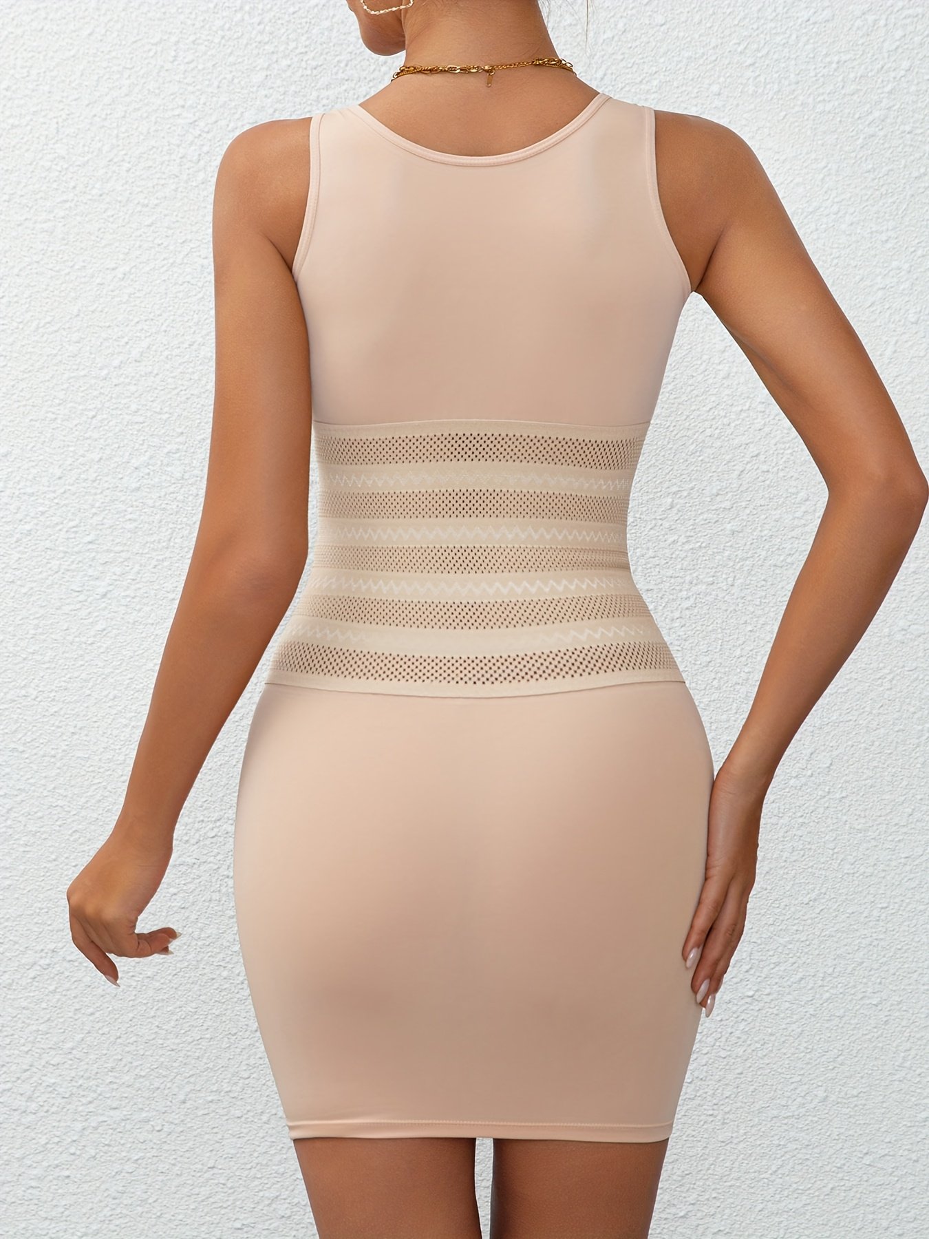 Ladies' Body-Shaping Full-Body Dress For, Tummy Control, And Lifting The Hips with Breathable Mesh for a Sculpted Look - Image 10
